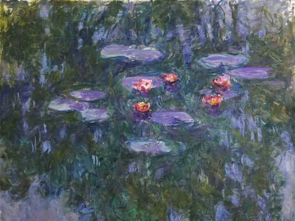 Claude Monet, Ninfee, 1916-1919 | Courtesy of Nexo Digital