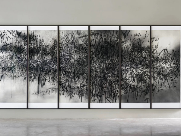 Julie Mehretu, <em>Epigraph, Damascus 2016</em> | Courtesy © White Cube / Julie Mehretu