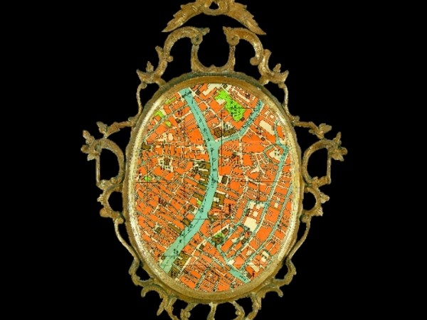 Déirdre Kelly, My map is a mirror, Venice, 523x640