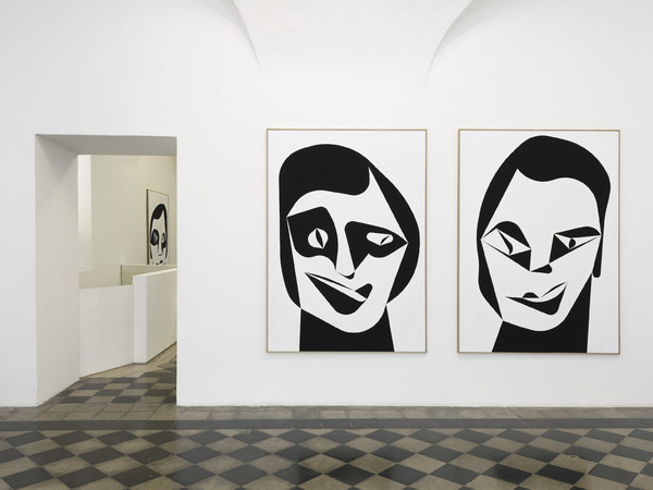 Sergio Lombardo, Extra-Humans, stochastic face generation, 1/9 unosunove arte contemporanea, Roma
