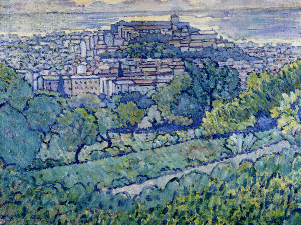 Piero Marussig, Veduta di Trieste, 1914. Museo Revoltella, Trieste