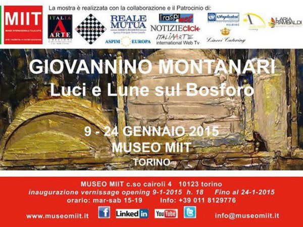 Giovannino Montanari. Luci e Lune sul Bosforo, Museo MIIT, Torino