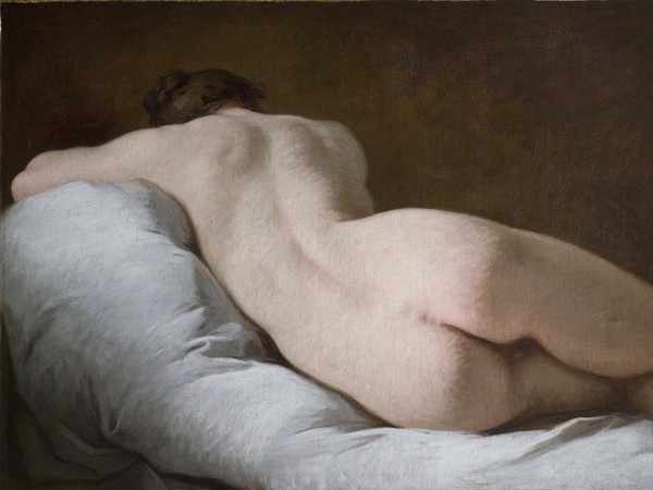 Pierre Subleyras, Nudo femminile di schiena. Olio su tela, 136x74 cm. Roma, Gallerie Nazionali Barberini Corsini