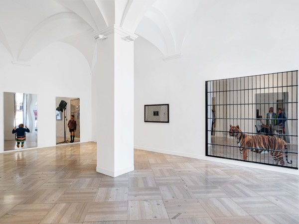 Michelangelo Pistoletto, I Quadri Specchianti, veduta della mostra Galleria Continua, San Gimignano I Ph. Ela Bialkowska OKNO Studio. Courtesy the artist and GALLERIA CONTINUA