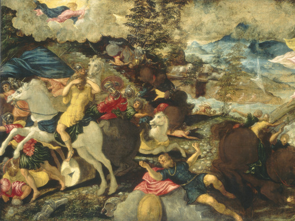 Risultati immagini per JACOPO TINTORETTO LA CONVERSIONE DI SAN PAOLO