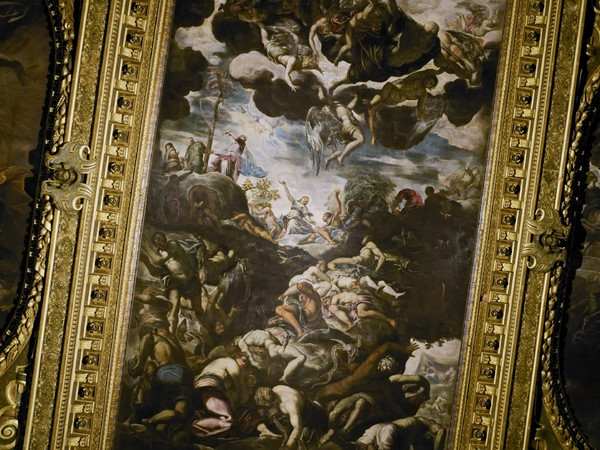 Frame da Tintoretto. L'artista che uccise la pittura, 2022, Film documentario, 86', Regia Erminio Perocco, Musiche Carlo Raiteri e Teho Teardo, Fotografa Giovanni Andreota, Montaggio Matteo Trevisan, Una produzione Kublai Film, ZDF / arte, Gebruder Beetz, Videe Spa, Zeta Group | Courtesy of Kublai Film