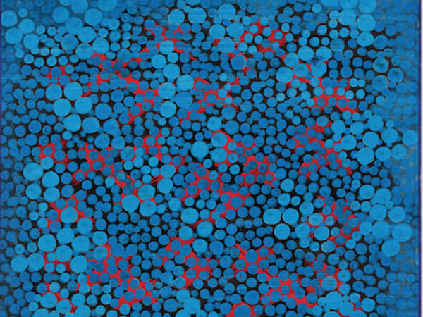 Gastone Biggi, COSTELLAZIONI, Costellazione del flauto dolce, 1993 - Vinilici su tela Gastone Biggi, COSTELLAZIONI, Costellazione del flauto dolce, 1993 - Vinilici su tela