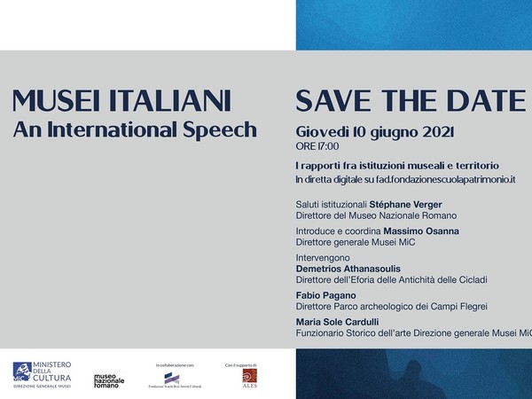 Musei Italiani. An International Speech