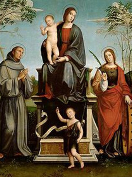 Madonna col Bambino e Santi e Pietà