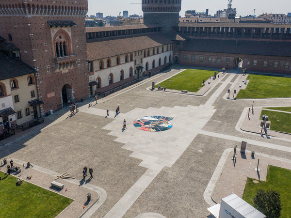 La Campana di Sant’Ambrogio, Cortile del Castello Sforzesco, Milano