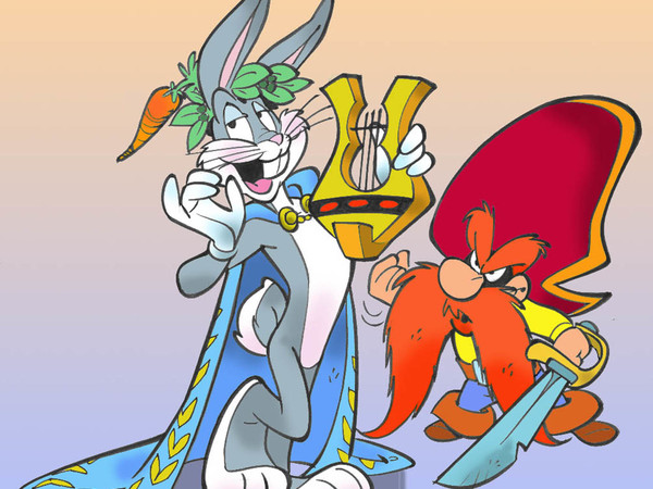 Massimo Fecchi, Bugs Bunny e Yosemite Sam, Warner Bros