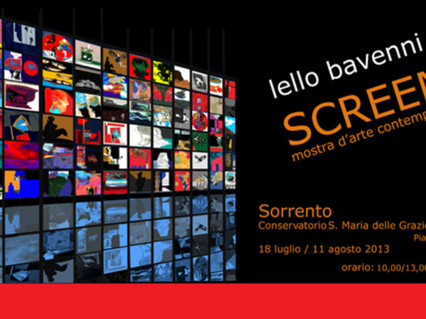 Lello Bavenni. Screens, Conservatorio S. Maria delle Grazie, Sorrento (NA)