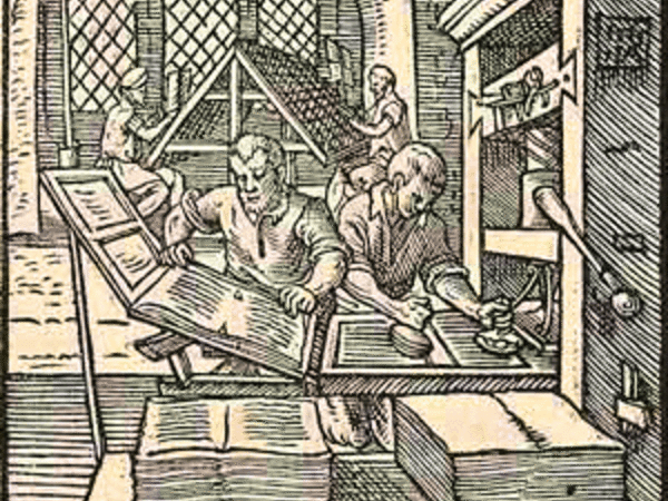 La bottega tipografica del Rinascimento. Un autoritratto in immagini: torchi, torcolieri, compositori, incisori di caratteri, correttori