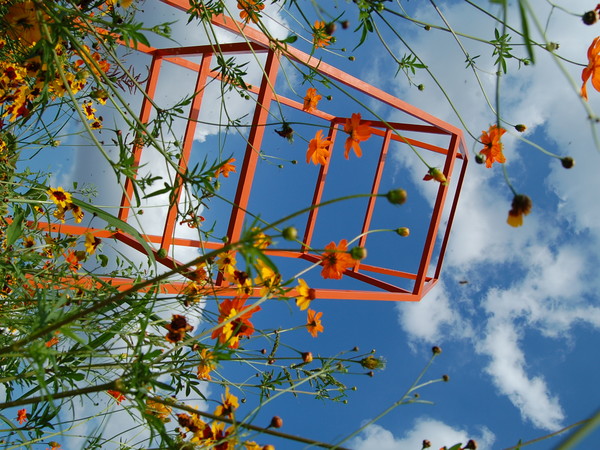 Emmanuel Louisgrand, La Folie du PAV, 2009, installazione ambientale