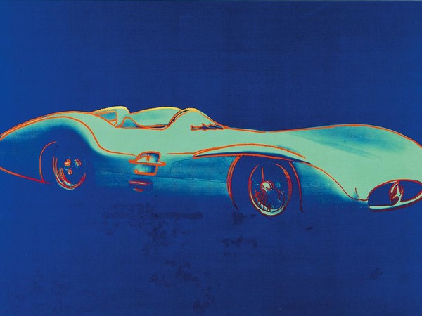 Andy Warhol, Mercedes Benz, Formel 1, acrilico su tela