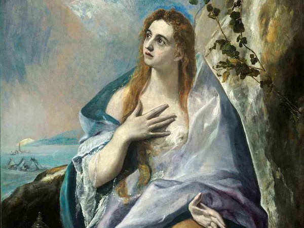 El Greco, Santa Maddalena Penitente. Museo di Belle Arti, Budapest