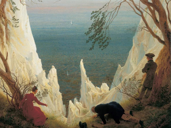 Caspar David Friedrich, <em>Chalk Cliffs on Rügen</em>, 1818 © Kunst Museum Winterthur | Reinhart am Stadtgarten