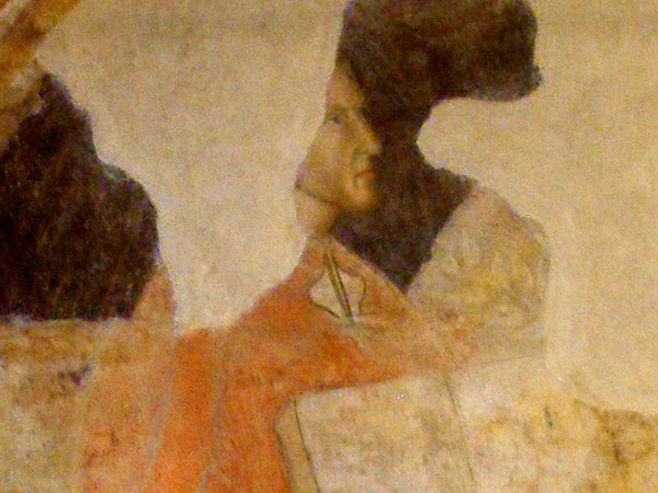 Il più antico ritratto documentato di Dante Alighieri conosciuto, Palazzo dell'Arte dei Giudici e Notai, Firenze.