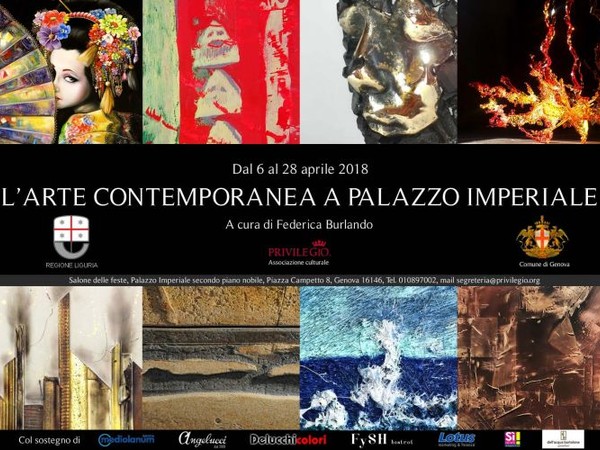 L’arte contemporanea a Palazzo Imperiale, Genova