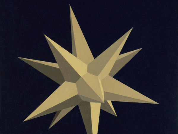 Lucio Saffaro, La stella di Origene (opus CCXCII), 1991, Olio su tela, 80 × 60 cm, Fondazione Lucio Saffaro, Bologna