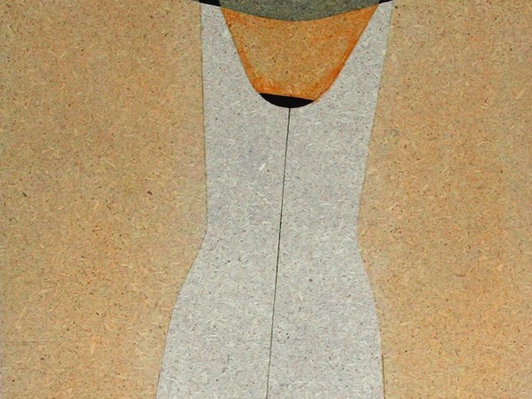 Arturo Bonfanti, AC Murale 9 bis 1972, acrylic on pavatex, cm 35x38