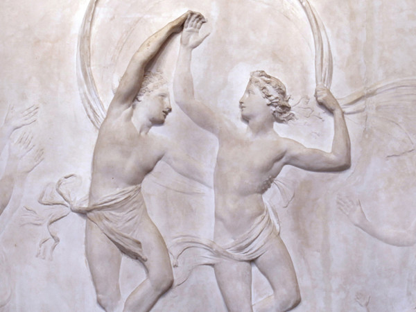 Antonio Canova, Danza dei figli di Alcinoo (particolare), 1787-1792 ca., bassorilievo in gesso. Venezia, Museo Correr