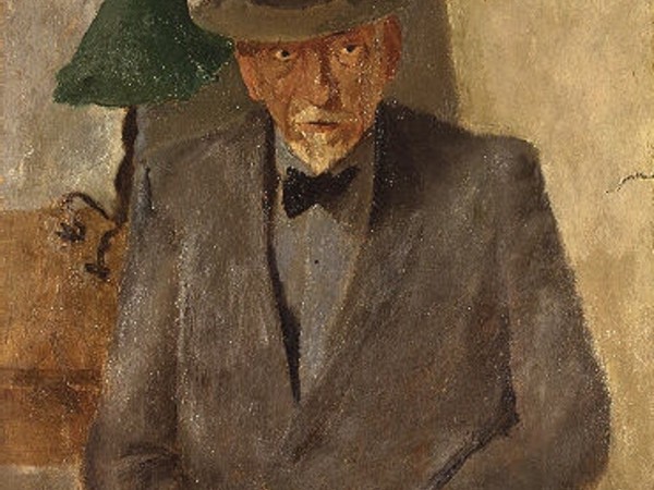 Fausto Pirandello, Ritratto di Luigi Pirandello, 1936. GNAM Roma