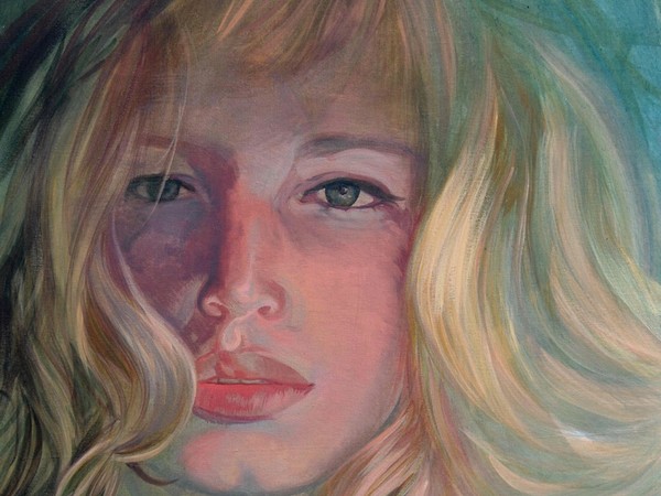 Mauro De Luca, Monica Vitti, cm. 70x100