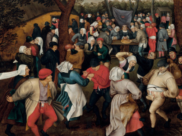 <span>Pieter Brueghel il Giovane, Danza nuziale all’aperto, 1610 ca., Collezione privata</span>