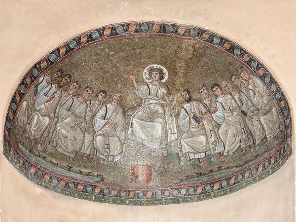 Il mosaico di Cristo tra gli Apostoli, Basilica di San Lorenzo Maggiore, Milano