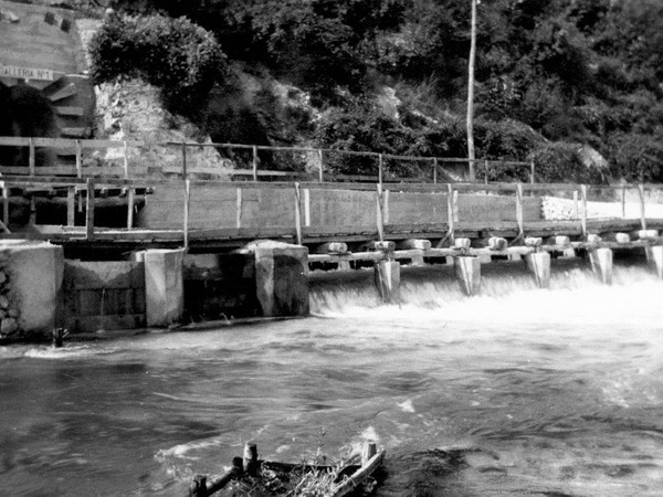 Sorgente del Peschiera. Sbocco cunicolo 1, 1938