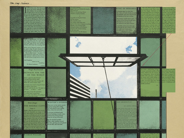 R. B. Kitaj, <em>The Gay Science, Mahler Becomes Politics, Beisbol</em>, 1964-67, Screenprint in colour | Courtesy of R. B. Kitaj Estate