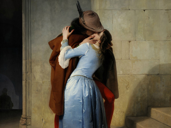 Francesco Hyez, Il Bacio, 1859.