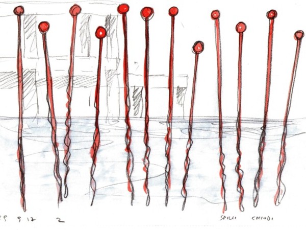 Spilli, i<span>nstallazione ambientale nel Lago Ex Snia </span><span>di Alberto Timossi con sistema sonoro di Simone Pappalardo</span>