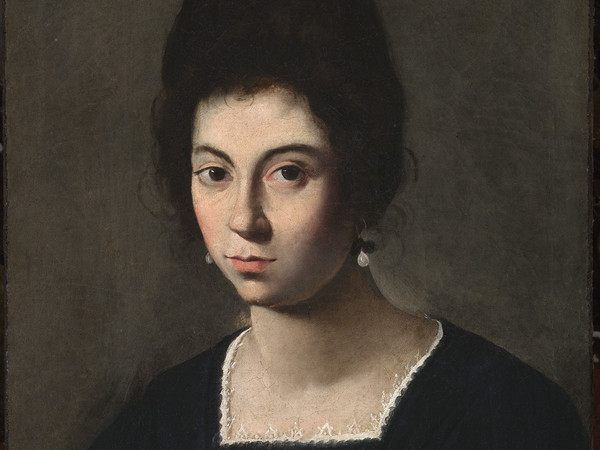 Artista attivo a Roma all'inizio del XVII secolo, Ritratto di giovane donna. Collezione privata. Courtesy Gallerie Nazionali d'Arte Antica, Roma