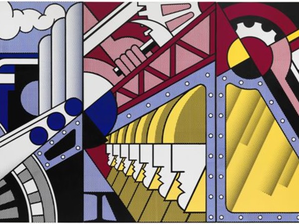 Roy Lichtenstein (1923-1997) Preparativi (Preparedness), 1968, Olio e acrilico Magna su tre tele unite, 304,8x548,6 cm, Museum Solomon R. Guggenheim, New York