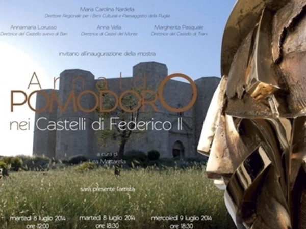 Arnaldo Pomodoro nei Castelli di Federico II