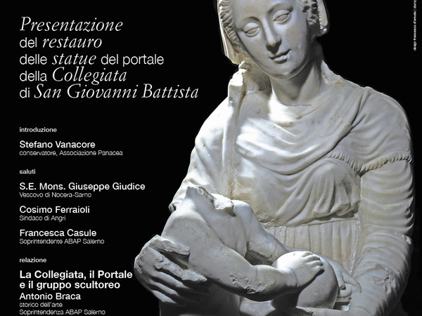 Il ritorno del bianco marmo nelle statue della Collegiata di Angri. Presentazione del restauro