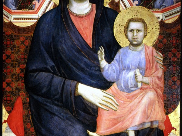 Giotto, Madonna di San Giorgio alla Costa, tempera e oro su tavola, 180x90 cm., 1295 ca.