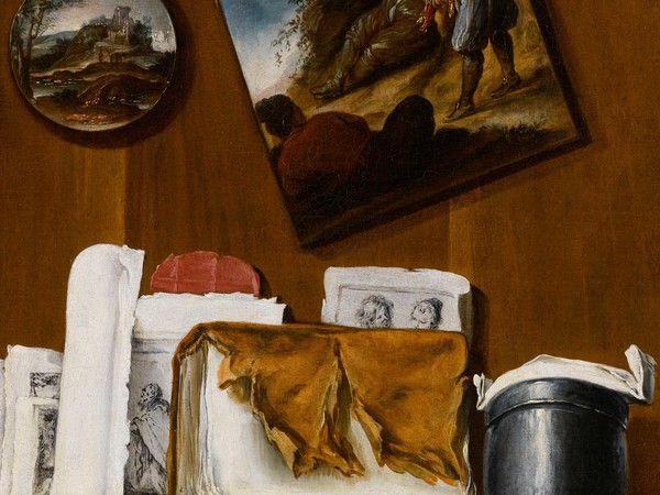 Bernardo Lorente Germán (1685 - 1757), Trompe l'oeil, Tabacco. Allegoria dell'Olfatto, Louvre