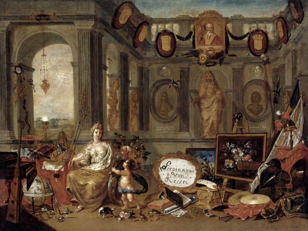 Ferdinand van Kessel, <em>Allegoria dell'Europa</em>, Datato 1689, Olio su tela, 72 x 52 cm | © KHM-Museumsverband<br />