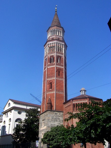 Campanile della Chiesa di San Gottardo in Corte