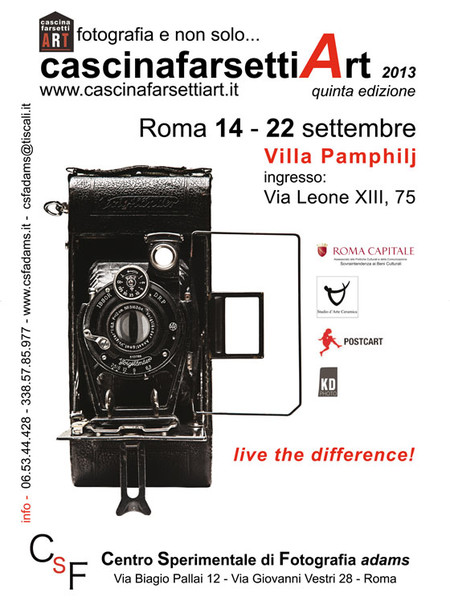 Cascina Farsetti Art 2013 - Fotografia e non solo, Cascina Farsetti - Villa Doria Pamphilj, Roma