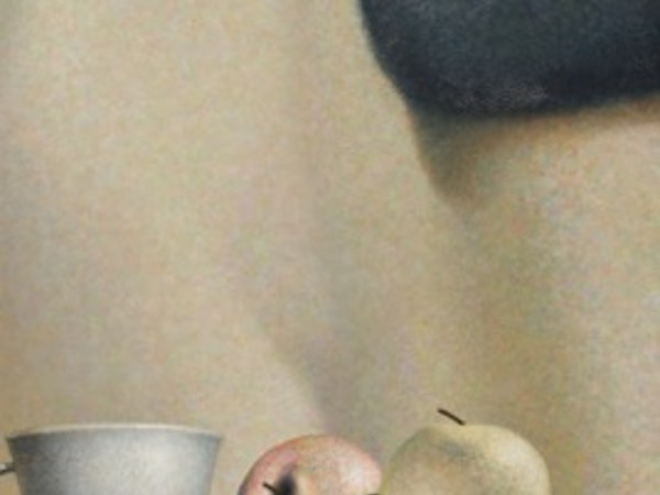 Franco Sarnari, Natura Morta e Frammento, 1986-90, olio su tela, 95x110,5 cm.