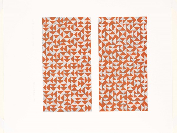 Anni Albers, Fox I, 1972, foto offset. 2018 The Josef and Anni Albers Foundation