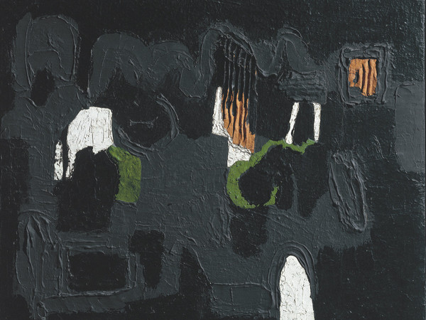 Alberto Burri, Nero, 1951