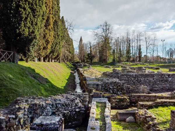 Remains of the walls