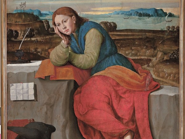 Piero di Cosimo (Firenze 1462 – 1522), San Giovanni evangelista a Patmos