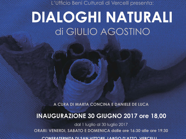 Giulio Agostino, Dialoghi naturali, Ex chiesa di San Vittore, Vercelli