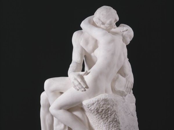 Auguste Rodin, Il Bacio, Versione più grande, Post 1898, Gesso, stampo dalla prima versione in marmo, 1888-1898 | © Musée Rodin